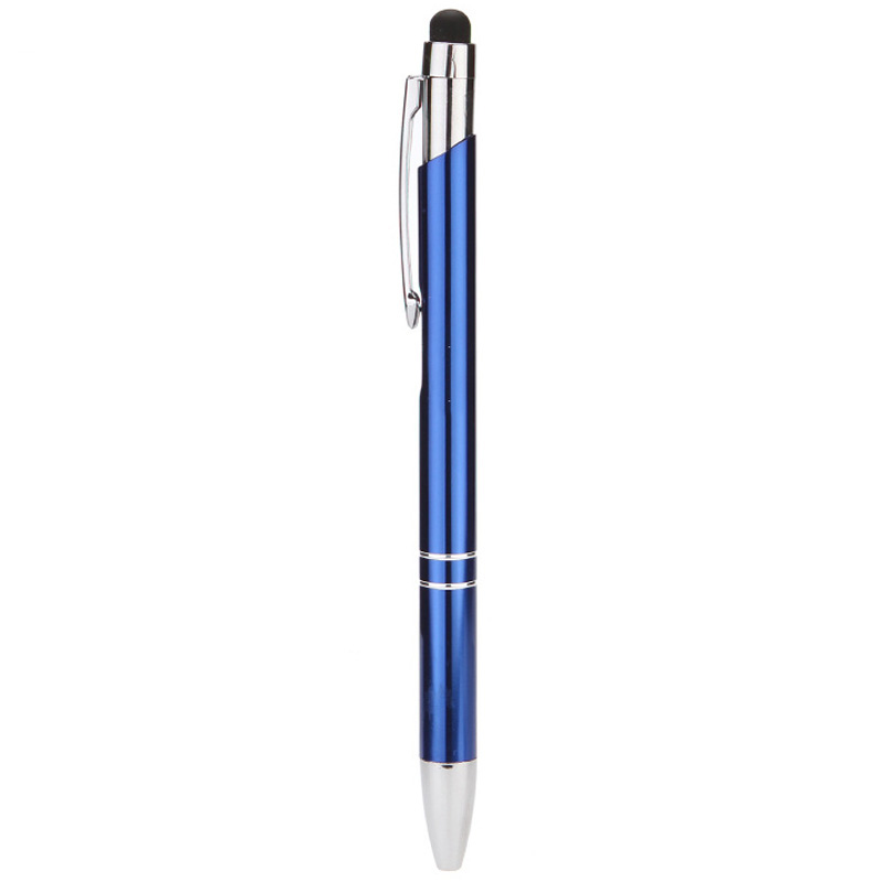 F501018商务金属笔铝杆笔广告圆珠笔定制logo 创意时尚新款触屏笔触控pen