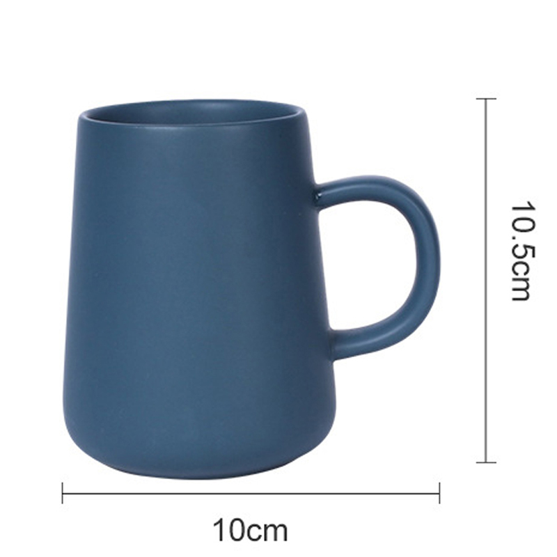 ins北欧创意陶瓷杯家用大号早餐牛奶杯下午茶杯子情侣水杯马克杯