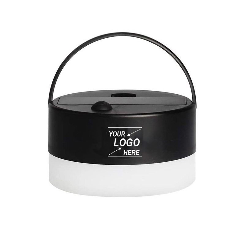 Portable Rechargeable Magnetic Tent Lamp With Hang Hole