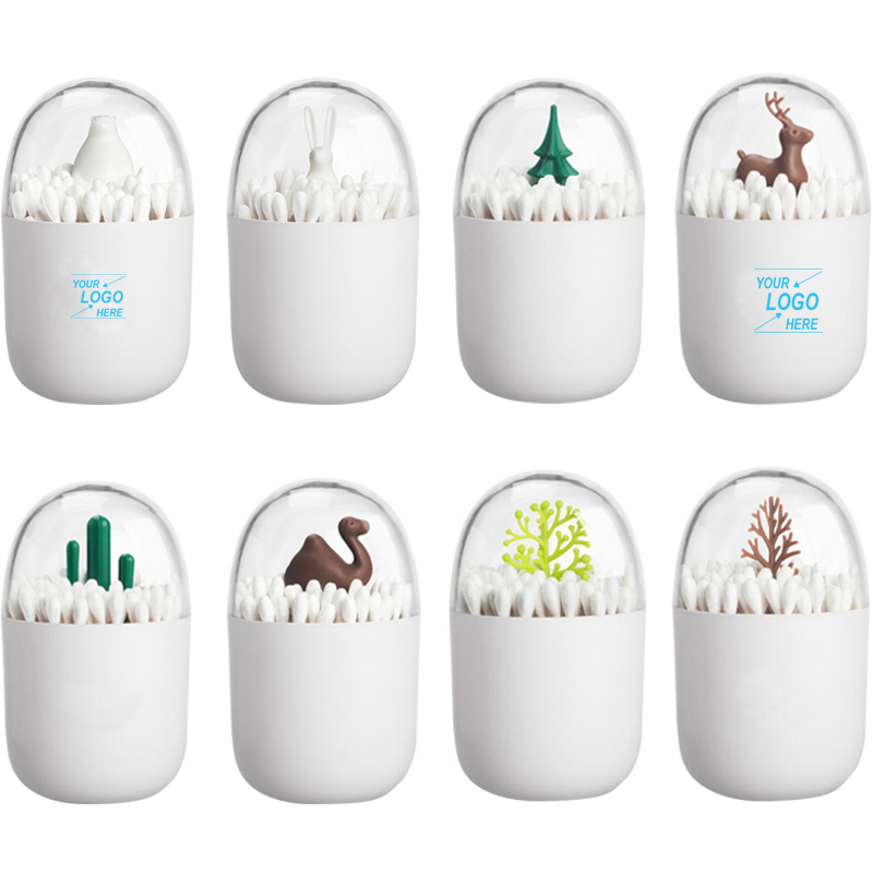 Toothpick Holder / Q-tip Dispenser Jars / Cotton Swab Box