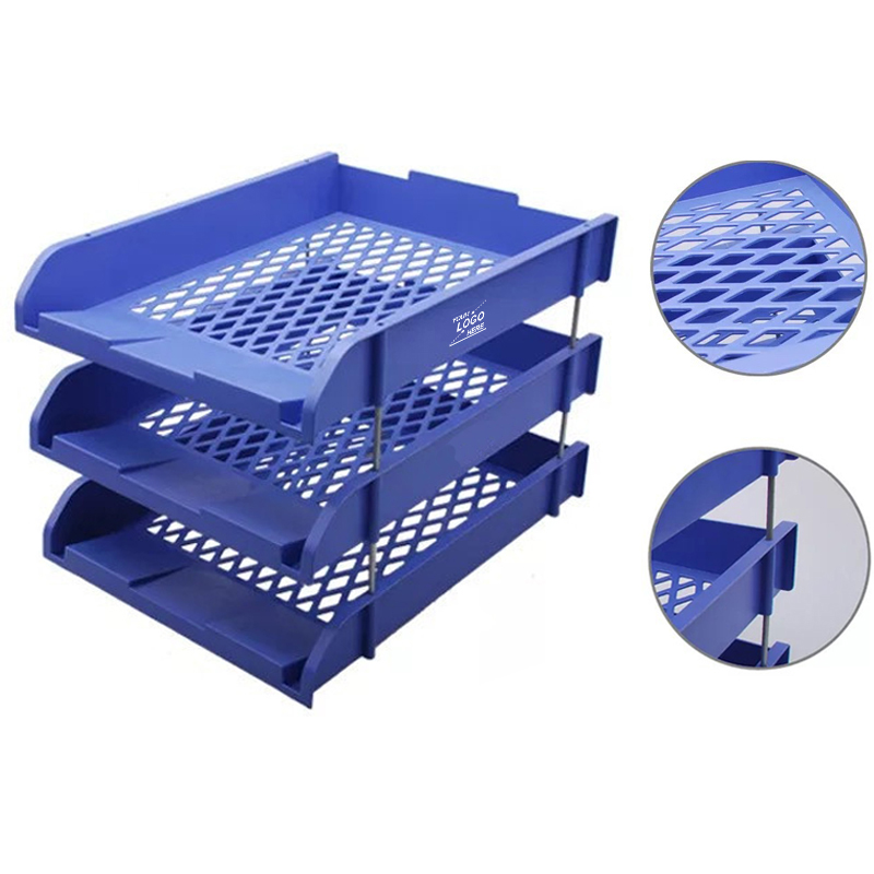 PP Desktop File Manager / 3-Tier Stackable Tray