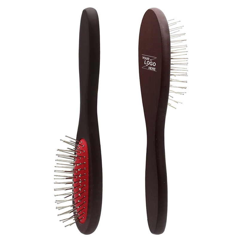 Wooden Handle Hair Brush / A Wood Massage Comb For Easy Hair