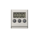Digital Screen Kitchen Timer / Brushed Stainless Steel Timer