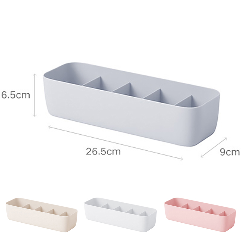 HOB6054 - Multifunction Closet Organizer 可叠加无盖分格袜子收纳盒塑料内衣内裤储