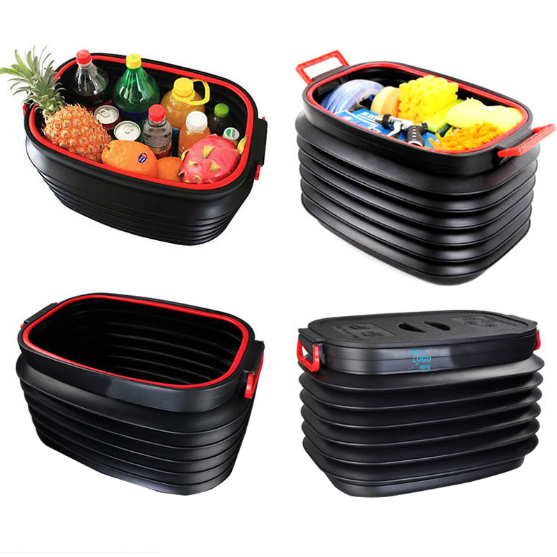 37 L Collapsible Folding Storage Bucket for Car/Beach/Water