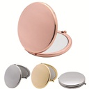 Stainless Steel Folding Round Mirror