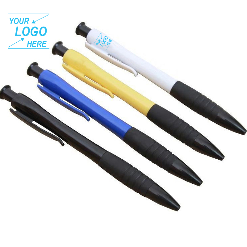 Plastic ballpoint Pen with Grip