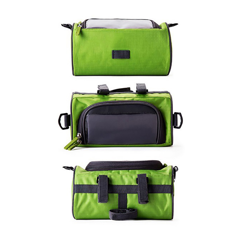 Transparent waterproof bicycle front pocket