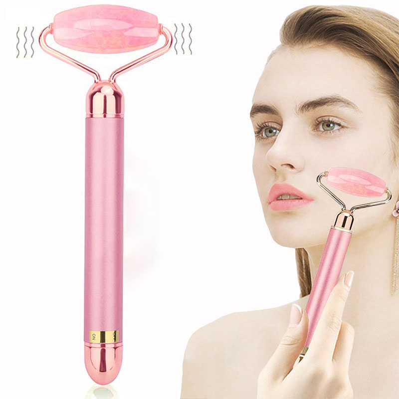 Single Head  Jade Stone Massage Roller   Beauty Instrument