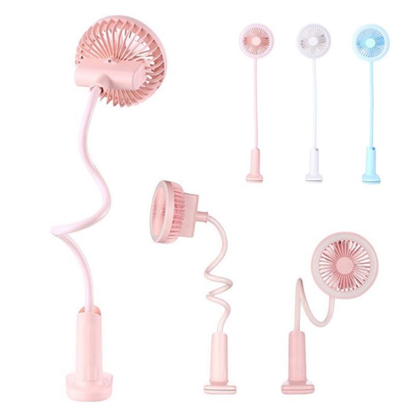 Clip USB LED Reading Lamp Cooling Fan