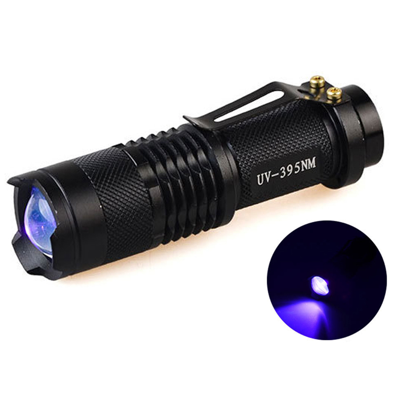 Black Ultraviolet (UV) Led Flashlight