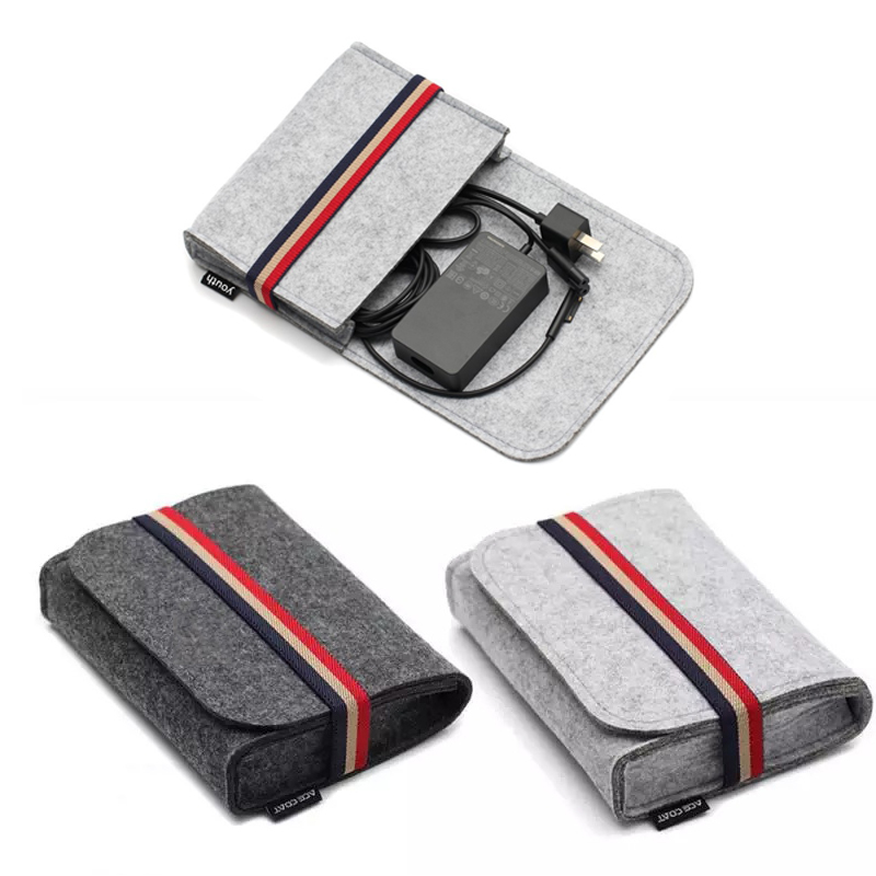 Felt Digital Storage Bag