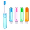 Foldable travel toothbrush