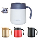 12 oz Stainless Steel Insulated Coffee Cup Handle Mug