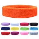 Cotton Terry Sports Headband Sweatband Head Sweat Bands