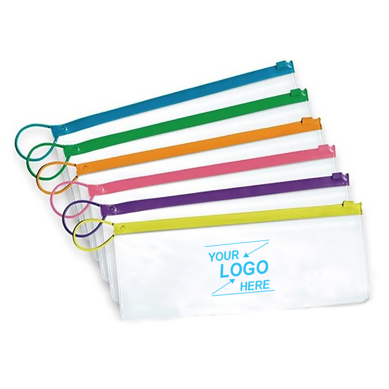 PVC Pencil Case Zippered Pouch Pencil Pouch Pencil Pag