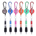 Ballpoint Pen with Carabiner Multifunction Ballpoint Pen