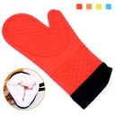 Silicone Oven Mitt with Cotton Lining