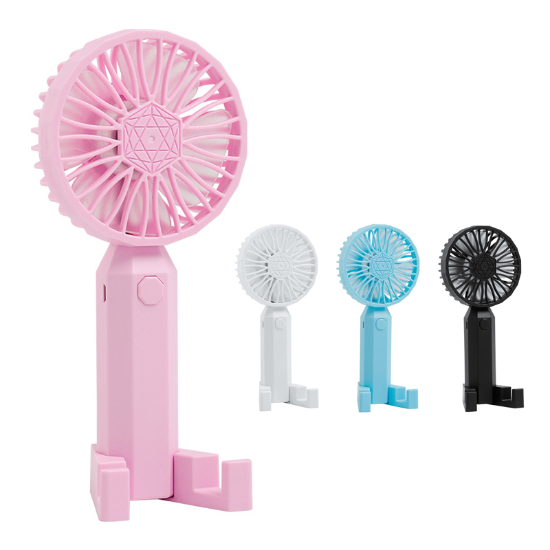 Mini USB Fan with Cell Phone Stand