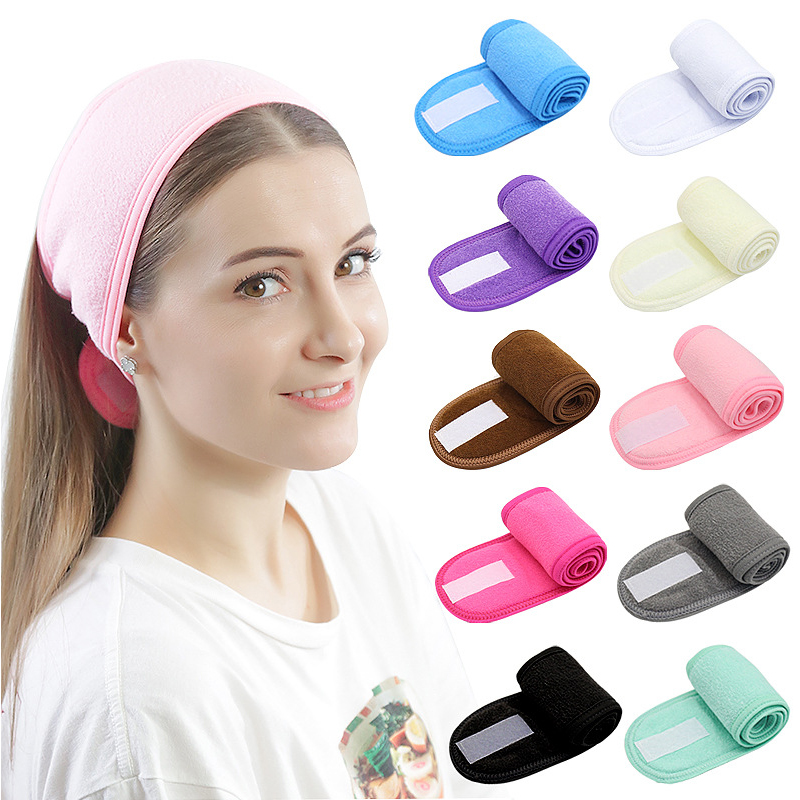 Wash Hair Band Head Band  Spa Terry Cloth Headband  Make up 