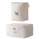 HOB6047 - Linen Storage Bag 家用布艺棉被收纳袋衣物大号整理袋被子防潮行李整理袋搬家打包袋