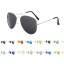 Colorful Aviators  Retro Sunglasses