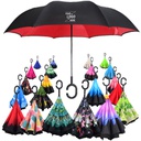 Double Layer Umbrella - Inverse Opening C Holder Umbrella