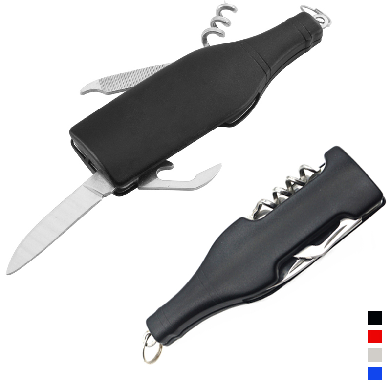 Multi-function Bottle Opener Tool with Key Ring