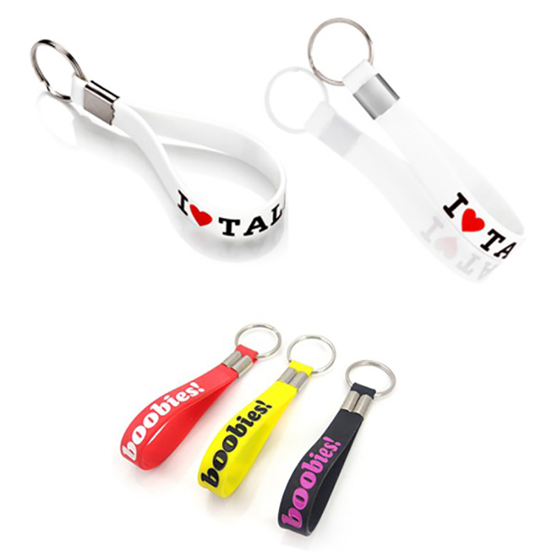 Silicone Keychain Bracelet Keychain