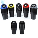 Mini Plastic Car Trash Bin / Cup Holder Garbage Can