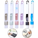 Window Groove Cleaning Brush With Dustpan