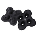 Silicone 4 Diamond Ice Tray/ 3D Skull Silicone Ice Cube Tray