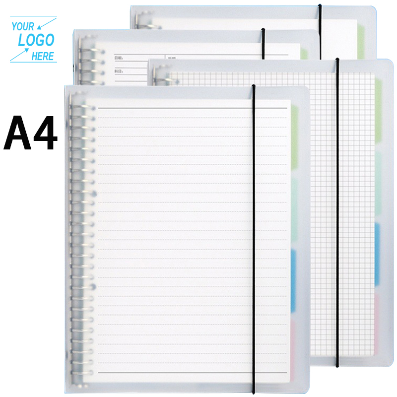 A4 Loose-Leaf Binder Notebook Diary Book