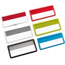 Name Tags Holders with Pin(Large) / Reusable Name Tags &amp; Nam