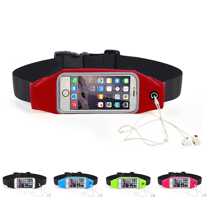 Waterproof Running Touch Screen Belt / Running Belt Fanny Pa