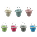 5 L Collapsible Silicone Bucket / 5L Silicone folding bucket