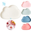 Plastic Fruit Plate / Plastic Cloud shape Food Tray Plate