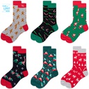 Christmas Knitted Socks / Knitted Christmas Warm Socks
