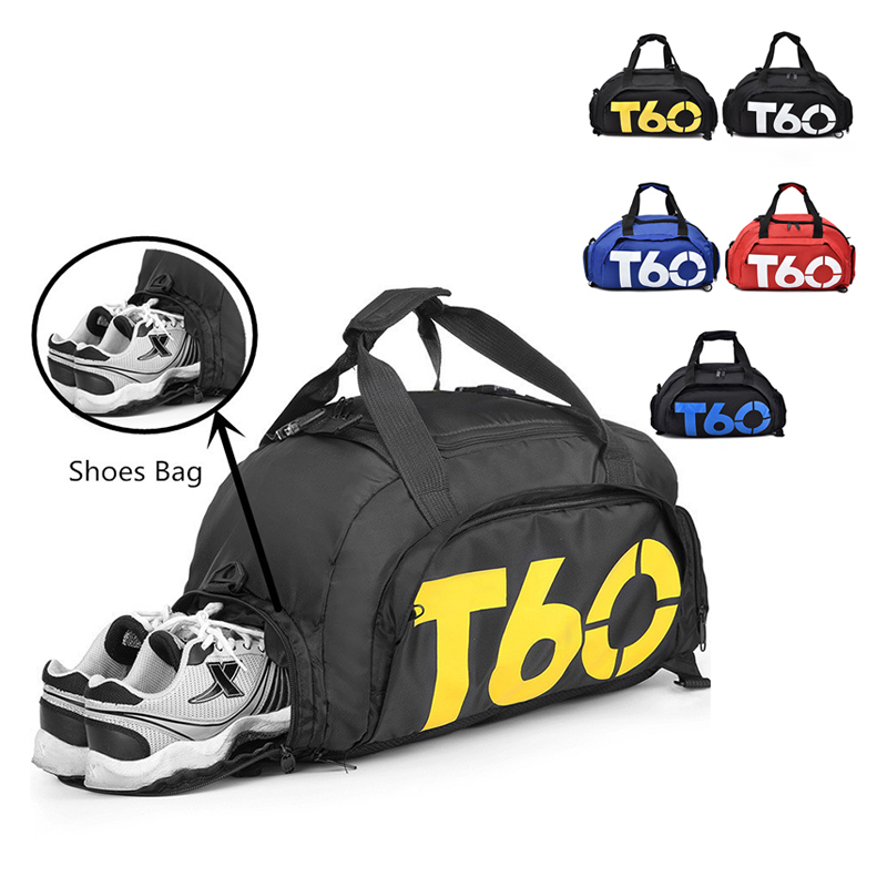 Sports Gym Bag with Shoes Compartment Travel Duffel Bag