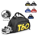 Sports Gym Bag with Shoes Compartment Travel Duffel Bag