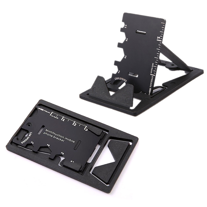 Multi-functional stainless steel Folding mobile phone hold w