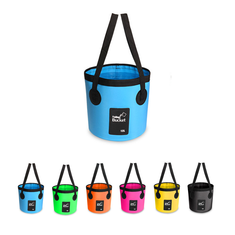 12Liters Collapsible Bucket Portable Folding Water Container