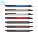 Custom Logo Aluminum writing Ballpoint Pen