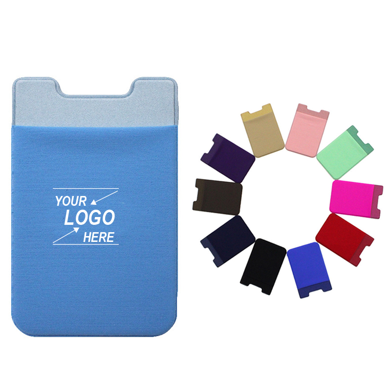 Phone Wallet Elastic Lycra Fabric Credit Card Sleeves