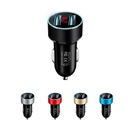 LED Display Voltage Dual Port 3.1A Quick Car Charger/Adapter