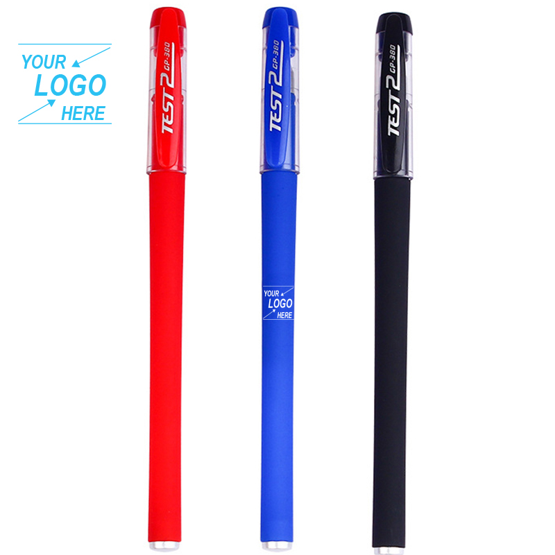 Frosted Plastic Ballpoint Pen / Easy Flow Gel Pen