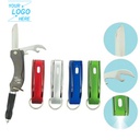 Multi-function Folding Scissors Opener LED Ballpoint Pen