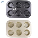 6 Cup Nonstick Carbon Steel Muffin Pan / Muffin Pan