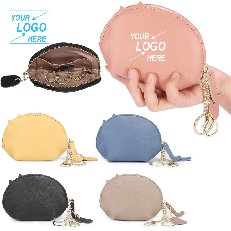 Coin Change Purse Wallet with Key Ring   Mini Woman Coin Pur