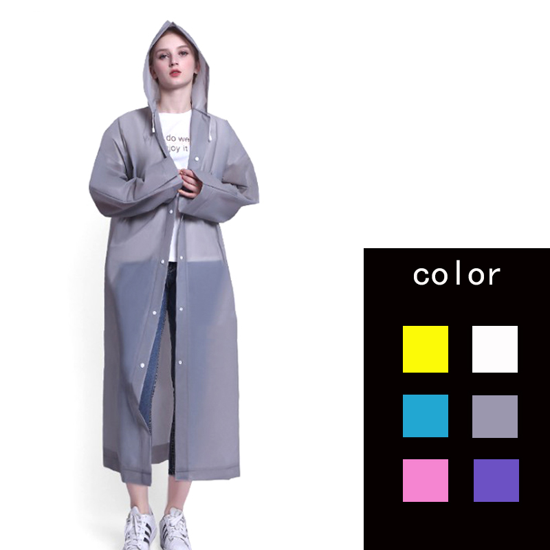 Custom EVA Raincoat Promo Rain Poncho